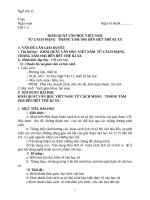 Giáo án ngữ văn 12 học kỳ 1 theo phương pháp mới 