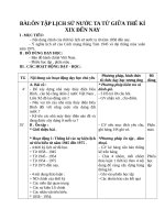 Giáo án Lịch sử 5 bài 29: Ôn tập lịch sử nước ta từ giữa thế kỉ XIX đến nay