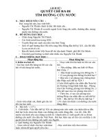 Giáo án Lịch sử 5 bài 6: Quyết chí ra đi tìm đường cứu nước