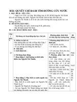 Giáo án Lịch sử 5 bài 6: Quyết chí ra đi tìm đường cứu nước
