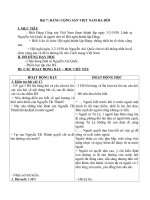 Giáo án Lịch sử 5 bài 7: Đảng Cộng Sản Việt Nam ra đời