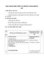 Giáo án Lịch sử 5 bài 5: Phan Bội Châu và phong trào Đông Du