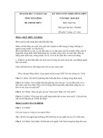 dap an de thi vao lop 10 mon van tinh thai binh 2018 