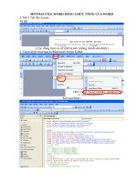 Cách phá PASS file WORD thật dễ