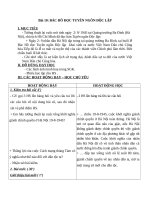 Giáo án Lịch sử 5 bài 10: Bác Hồ đọc tuyên ngôn độc lập