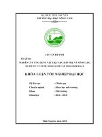 Nghiên cứu ứng dụng vật liệu lọc hấp phụ và màng MF để xử lý nước sông suối cấp cho sinh hoạt 