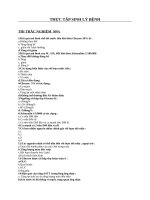 Thực tập sinh lý bệnh miễn dịch