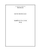 Nghiên cứu việc vận dụng kế toán quản trị trong các doanh nghiệp trên địa bàn tỉnh quảng bình 