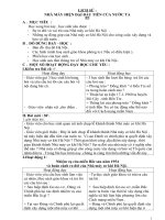 Giáo án Lịch sử 5 bài 21: Nhà máy hiện đại đầu tiên của nước ta