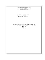Nghiên cứu nhân tố ảnh hưởng đến ý định sử dụng thẻ ATM của ngân hàng đông á huyện duy xuyên, tỉnh quảng nam 