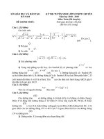 044 toán vào 10 chuyên hà nam 2018 2019