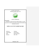 (Khóa luận tốt nghiệp) Xây dựng cơ sở dữ liệu địa chính số phục vụ công tác quản lý đất đai tại xã Quang Sơn, huyện Đồng Hỷ, tỉnh Thái Nguyên