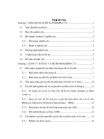 Luận văn Thạc sĩ Quản trị kinh doanh Giải pháp nâng cao sự gắn kết nhân viên nòng cốt tại Công ty TNHH KPMG Việt Nam