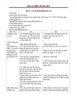 Giáo án Lịch sử 5 bài 25: Lễ kí hiệp định Paris