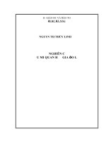 Nghiên cứu mối quan hệ giữa đo lường lợi nhuận kế toán và thu nhập cjiuj thu  truongf hợp các công ty viễn thông niêm yết trên thị trường chứng khoán việt nam 
