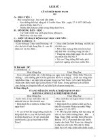 Giáo án Lịch sử 5 bài 25: Lễ kí hiệp định Paris