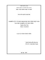 Nghiên cứu văn bản kham dư Hán Nôm Việt Nam tại Viện Nghiên cứu Hán Nôm