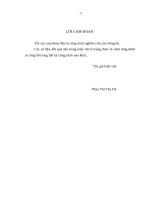 Đào tạo lao động người dân tộc thiểu số trên địa bàn thành phố kon tum 