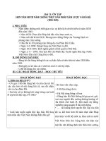 Giáo án Lịch sử 5 bài 11: Ôn tập Hơn 80 năm chống Pháp xâm lược và đổ bộ (1858  1945)