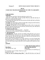 Giáo án Lịch sử 6 bài 26: Cuộc đấu tranh giành quyền tự chủ của họ Khúc, họ Dương