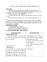 Giáo án Lịch sử 5 bài 15: Chiến thắng biên giới thu đông 1950