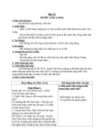 Giáo án Lịch sử 6 bài 12: Nước Văn Lang