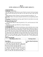 Giáo án Lịch sử 6 bài 24: Nước Chăm Pa từ thế kỷ II đến thế kỷ X