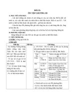 Giáo án Lịch sử 6 bài 25: Ôn tập chương III