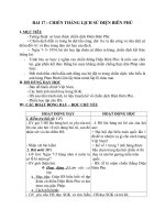 Giáo án Lịch sử 5 bài 17: Chiến thắng lịch sử Điện Biên Phủ