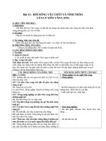 Giáo án Lịch sử 6 bài 13: Đời sống vật chất và tinh thần của cư dân Văn Lang