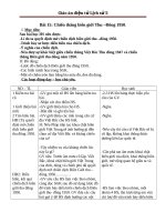 Giáo án Lịch sử 5 bài 15: Chiến thắng biên giới thu đông 1950
