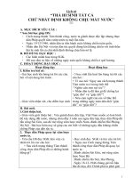 Giáo án Lịch sử 5 bài 13: Thà hi sinh tất cả chứ không chịu mất nước