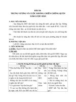 Giáo án Lịch sử 6 bài 18: Trưng Vương và cuộc kháng chiến chống quân xâm lược Hán