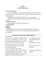 Giáo án Lịch sử 6 bài 12: Nước Văn Lang