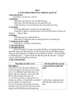 Giáo án Lịch sử 6 bài 2: Cách tính thời gian trong lịch sử