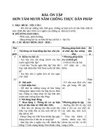 Giáo án Lịch sử 5 bài 11: Ôn tập Hơn 80 năm chống Pháp xâm lược và đổ bộ (1858  1945)