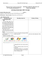 Giao an tin 6 chu de 4 5