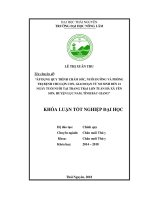 Áp dụng quy trình chăm sóc, nuôi dưỡng và phòng trị bệnh cho lợn con, giai đoạn từ sơ sinh đến 21 ngày tuổi nuôi tại trang trại lợn Tuấn Hà xã Yên Sơn, huyện Lục Nam, tỉnh Bắc Giang (Khóa luận tốt nghiệp)