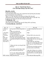 Giáo án Lịch sử 5 bài 13: Thà hi sinh tất cả chứ không chịu mất nước