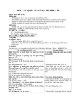 Giáo án Lịch sử 6 bài 5: Các quốc gia cổ đại phương Tây