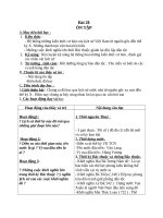 Giáo án Lịch sử 6 bài 28: Ôn tập