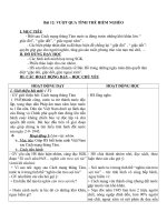 Giáo án Lịch sử 5 bài 12: Vượt qua tình thế hiểm nghèo