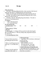 Giáo án Lịch sử 6 bài 28: Ôn tập