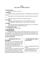 Giáo án Lịch sử 6 bài 1: Sơ lược về môn Lịch sử