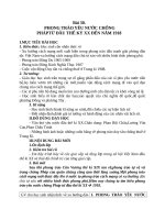 Giáo án Lịch sử 8 bài 30: Phong trào yêu nước chống Pháp từ đầu thế kỉ 20 đến năm 1918