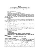 Giáo án Lịch sử 8 bài 24: Cuộc kháng chiến từ năm 1858 đến năm 1873