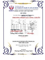 Tiểu Luận Phương Pháp Chuốt