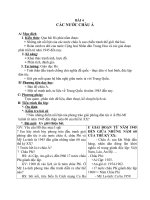 Giáo án Lịch sử 9 bài 4: Các nước châu Á