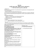 Giáo án Lịch sử 7 bài 20: Nước Đại Việt thời Lê sơ (1428  1527)