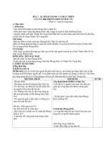 Giáo án Lịch sử 7 bài 1: Sự hình thành và phát triển của xã hội phong kiến ở Châu Âu